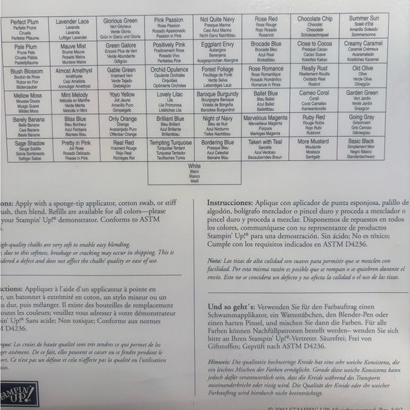 Stampin' Up! Pastels Set - Picture 7 of 8